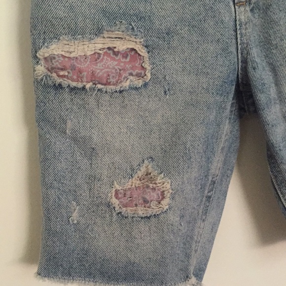 Polo Ralph Lauren distressed vintage style shorts - Picture 6 of 8